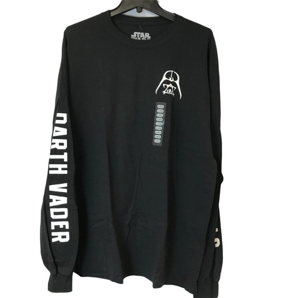 Darth Vader Men's Graphic Long Sleeve (Size XL) - Picture 1 of 2